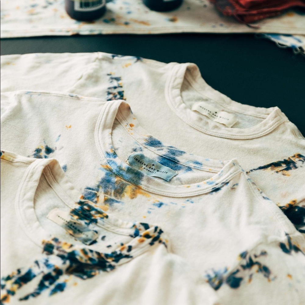 1 of 250 Imogene + Willie hand dyed shirts! XXL